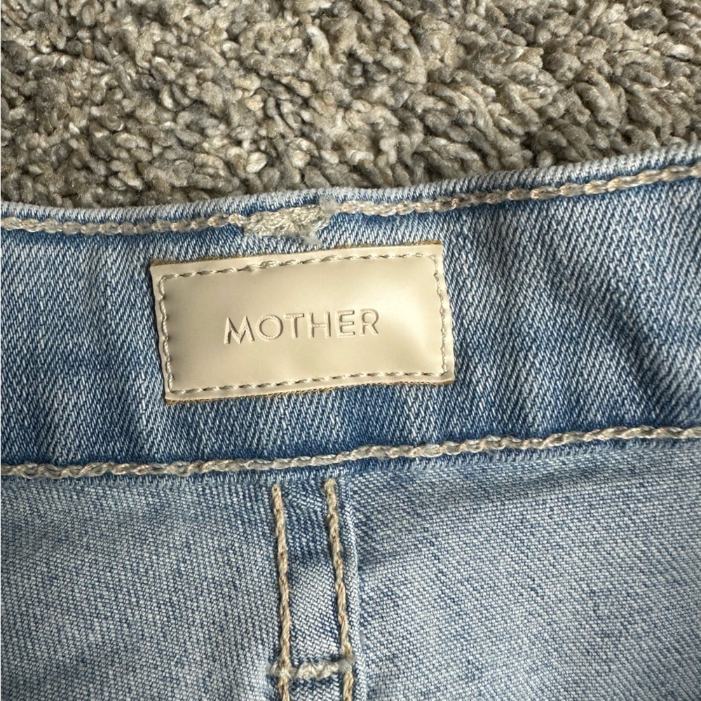 MOTHER The Pixie Tomcat Ankle Jeans In Nature Of The Game 30 10 distressed high - Picture 12 of 16